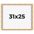 thumbnail image 1 of 31x25 Shadow Box Bronze Cross-Brushed Display Frame | 1.625 Inches Deep Solid Wood | UV Resistant, 1 of 8