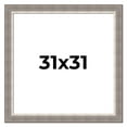 thumbnail image 1 of 31x31 Frame Grey Real Wood Picture Frame Width 2.75 Inches | Interior Frame Depth 0.5 Inches |, 1 of 8