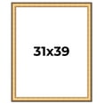 thumbnail image 1 of 31x39 Frame Gold Plein Aire Solid Wood Picture Frame Width 2 Inches | Interior Frame Depth 0.5, 1 of 8
