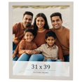 thumbnail image 1 of 31x39 Frame White Wheat Solid Wood Picture Frame | Moulding Width 0.75 Inches | Interior Depth 0.5, 1 of 8