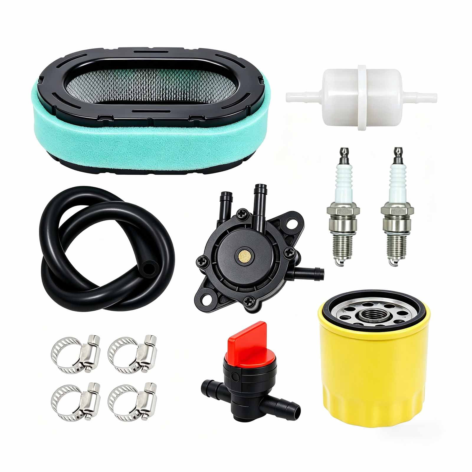 32 083 09-S Air Filter For Kohler KT610 KT620 KT715 KT725 KT730 KT735 KT740 KT745 19HP-26HP Lawn Mower 3208310-S Pre Cleaner Tune Up Kit 32-083-09-S 32-083-10-S