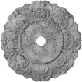 thumbnail image 1 of 32 1/4"OD x 3 5/8"ID x 1 1/8"P Angel Ceiling Medallion (Fits Canopies up to 15 3/4"), Hand-Painted Ultra Pure White Crackle, 1 of 7