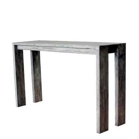 32.25 x 55.25 x 15.75 in. Outdoor Ralph Reclaimed Teak Console Table - Natural