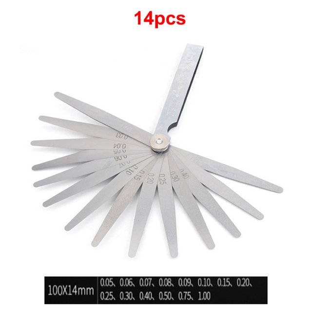 32/26/25/20 blades Feeler Gauge Metric Gap Filler 0.021MM / 0.00080