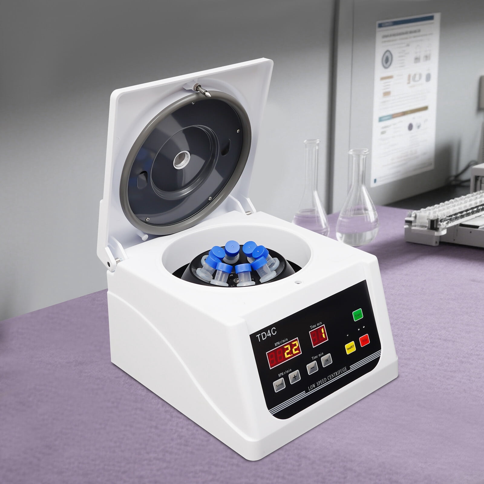 32*27*21.5cm 2200XG Medical PRP Centrifuge Beauty Lab Electric Centrifuge Low Speed Lab Blood with Centrifugal Shaft