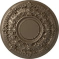 thumbnail image 1 of 32 3/4"OD x 2 1/2"P Jackson Ceiling Medallion (Fits Canopies up to 13 1/2"), Hand-Painted Warm Silver, 1 of 6