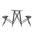 thumbnail image 1 of 32.3" Tall Black Iron Decor Set - Stowable for Storage - Home Gathering Spaces - Add Elegance to Home, 1 of 7
