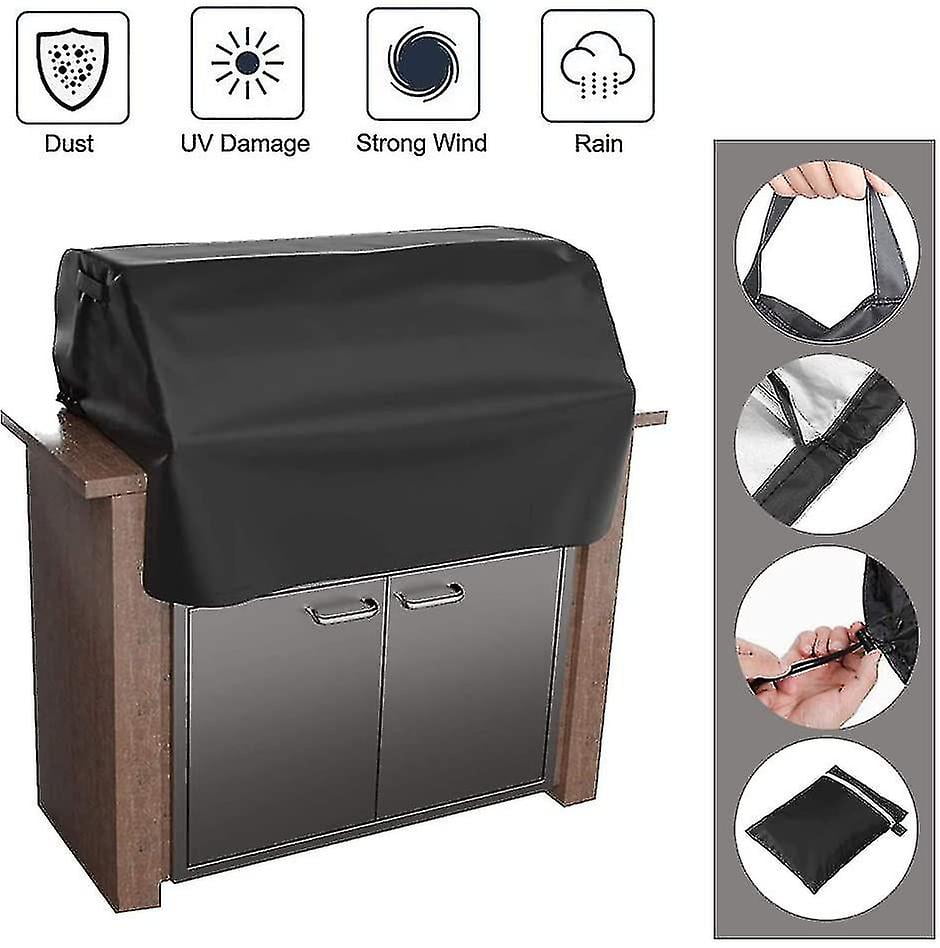 3237 Inch Grill Cover Island Bbq Builtin Grill Top Cover Heavy Duty Waterproof Barbecue Gas
