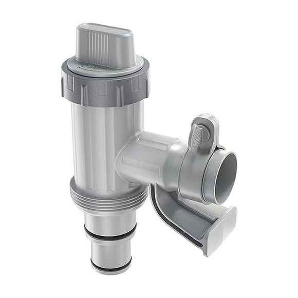 32 - 38mm Hose Connection Swimming Pool Shut - Off Valve - Double Split Hose Plunger Accessory