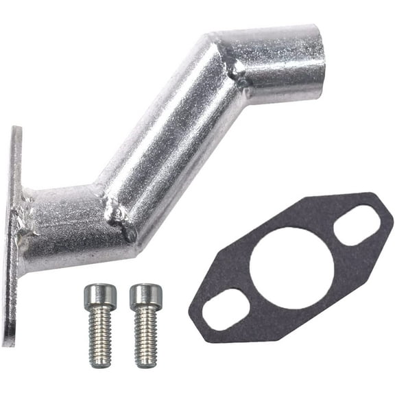 32-40mm Silver Offset Intake Manifold w/Gasket For 49cc 66cc 80cc Motorized Bike