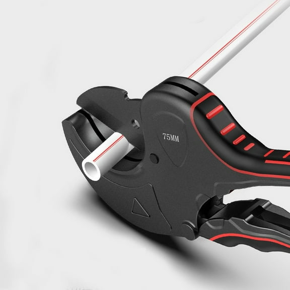 32/42/63/75Mm Scissors Professional Cutting Pipe Cutter Electric Line Hot Melt Water Pipe Cutting Tool Artifact Pvc Pipe Cutter 75Mm Smile Home