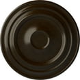 thumbnail image 1 of 32 5/8"OD x 1 1/2"P Giana Ceiling Medallion (Fits Canopies up to 7 7/8"), Hand-Painted Bronze, 1 of 6