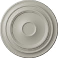 thumbnail image 1 of 32 5/8"OD x 1 1/2"P Giana Ceiling Medallion (Fits Canopies up to 7 7/8"), Hand-Painted Pot of Cream, 1 of 6