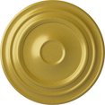 thumbnail image 1 of 32 5/8"OD x 1 1/2"P Giana Ceiling Medallion Rich Gold Finished, 1 of 6