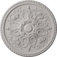 thumbnail image 1 of 32 5/8"OD x 2"P Bradford Ceiling Medallion Ultra Pure White Finished, 1 of 6