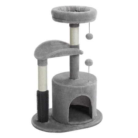 Kanstar Water-Resistant 11-Level 32.7" Cat Tree Gray