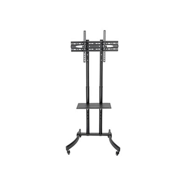 32-70 in. Mobile TV Floor Stand Cart Height-Adjustable LCD Displays