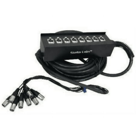 32' 8 Channel Box XLR Cable Snake