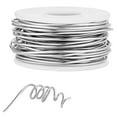 thumbnail image 1 of 32.8 FT 15 Gauge Stainless Steel 316L Wire 1.5mm Soft Stainless Steel Wire Round Metal Craft Wire for Sculpting DIY Jewelry Making Crafting, 1 of 9