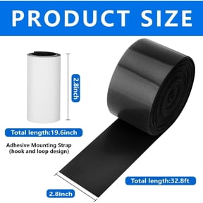 Ebaokuup 32.8 feet Adjustable Sofa Gap Blocker, Stops Items Sliding Under Furniture, Includes 19.6 inch Adhesive Straps