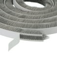 thumbnail image 1 of 32.8 Ft 0.35 Inch Wide x 0.35 Inch Thick Self Adhesive Window Seal Strip, Grey, 1 of 6