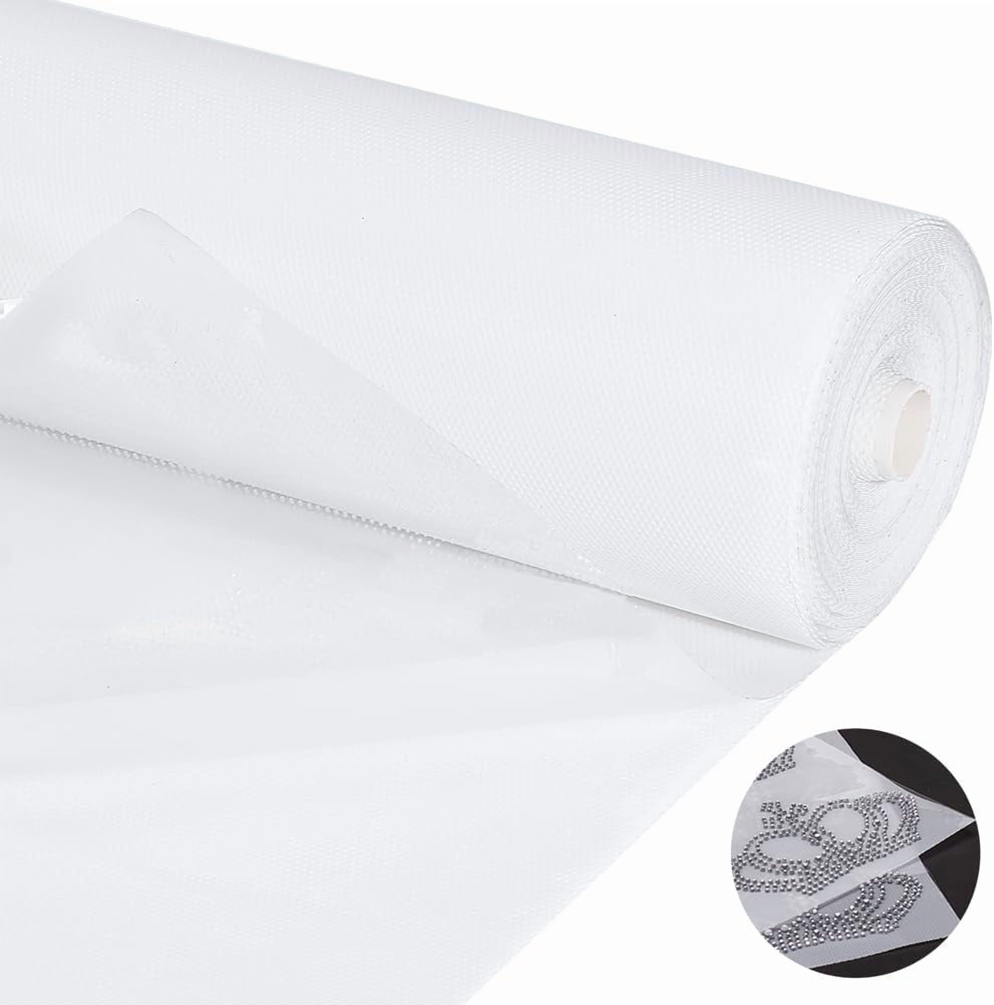 32.8 Ft x 12.6 Inch Hot Fix Tape Rhinestones Transfer Film Paper Roll for Transfer Pattern Rhinestones Clothes Fabric Decoration 0.3 mm Thick