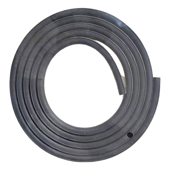 32.8 ft / 1000 cm Black Door Rubber Seal, Bulb U Channel Seal, Noise Insulation Weather Stripping for Cars, Cabinets, Electrical Enclosures