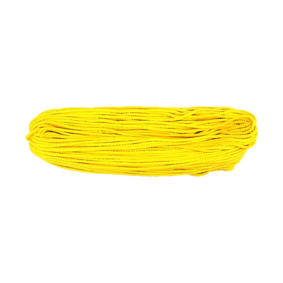 32.8 ft Diameter Polyester Soft Silk Rope Twisted Decorative Solid Braided Rope Strong All Purpose Twine Cord String Thread Satin Shiny Cord for Home Decor DIY Crafts Upholstery 7mm