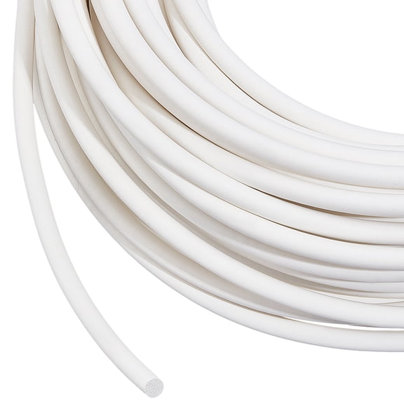 32.81 Yards PVC Welt Cord Piping 8mm White Polyester Piping Cord for Crochet Knitting Weaving or Trim in Garments Cushions