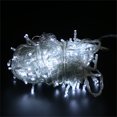 thumbnail image 1 of 32.8FT 100 LED  Twinkle String Lights Indoor Outdoor, Plug in Christmas Lights with 8 Modes Fairy String Lights for Tree Bedroom Wedding Xmas Decorations(Cool White), 1 of 8