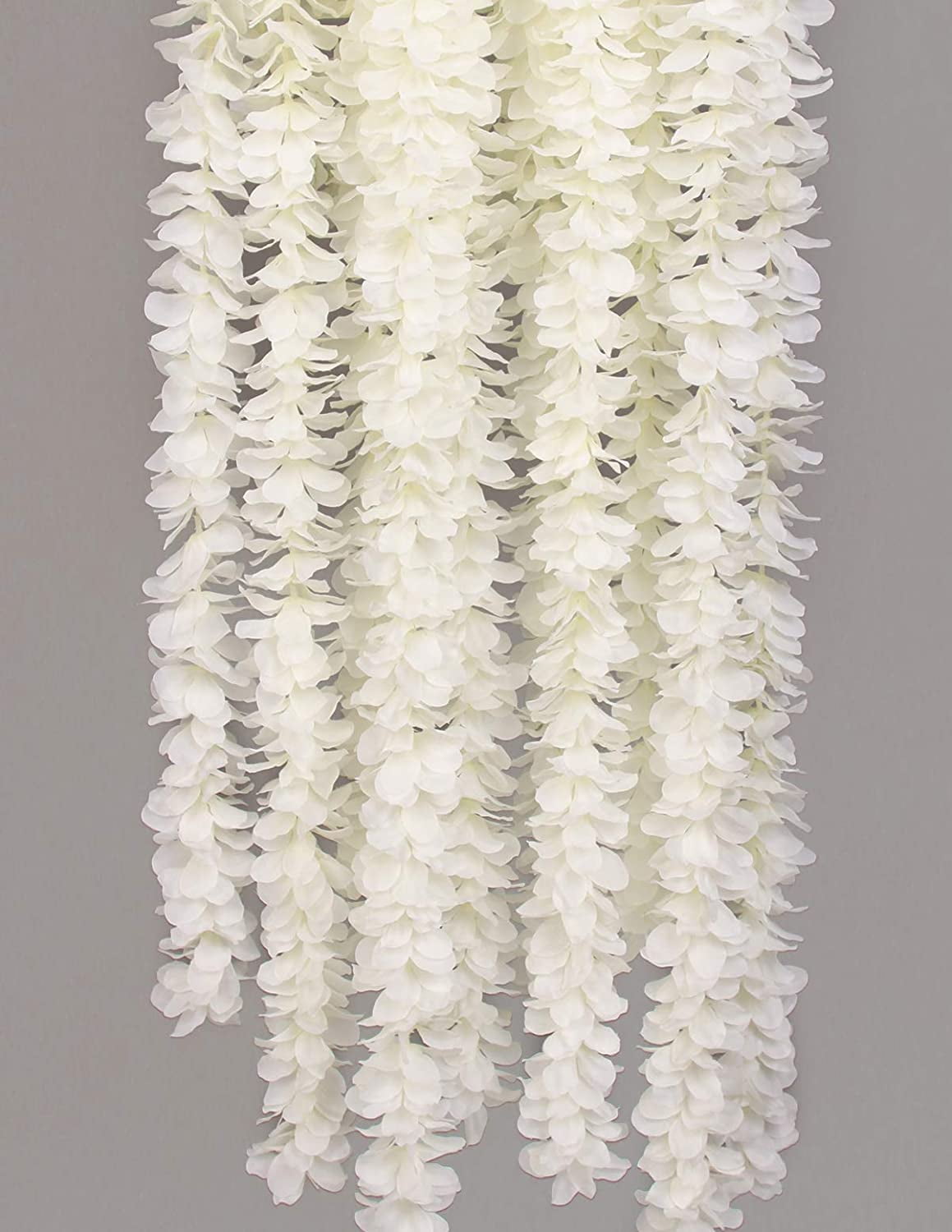 32.8Ft Artifiicial Hanging Flower Garland Silk Wisteria Vine Home
