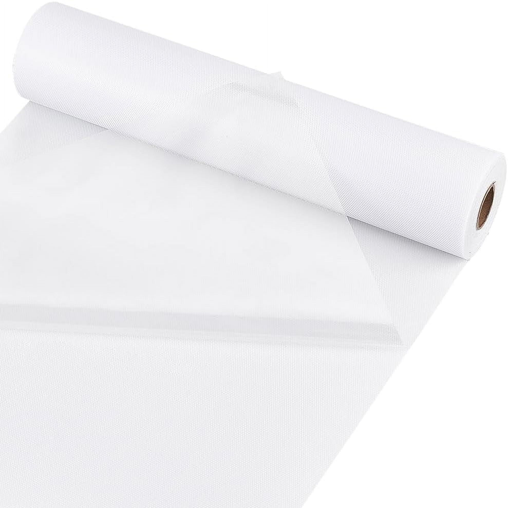 32.8Ft x 14.2Inches Hotfix Tape White Heat Transfer PET Papers Rhinestones Transfer Film Paper Rolls