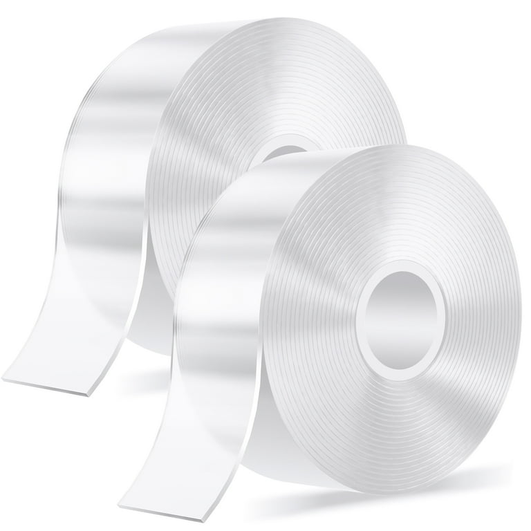 Heldig Double Sided Tape, 164FT Length, 0.39 Inch Width Thin