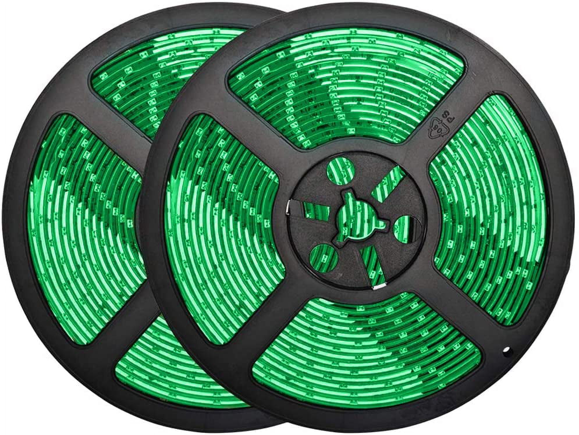 32.8ft Green LED Strip Lights, Waterproof IP65 Led Strip SMD2835