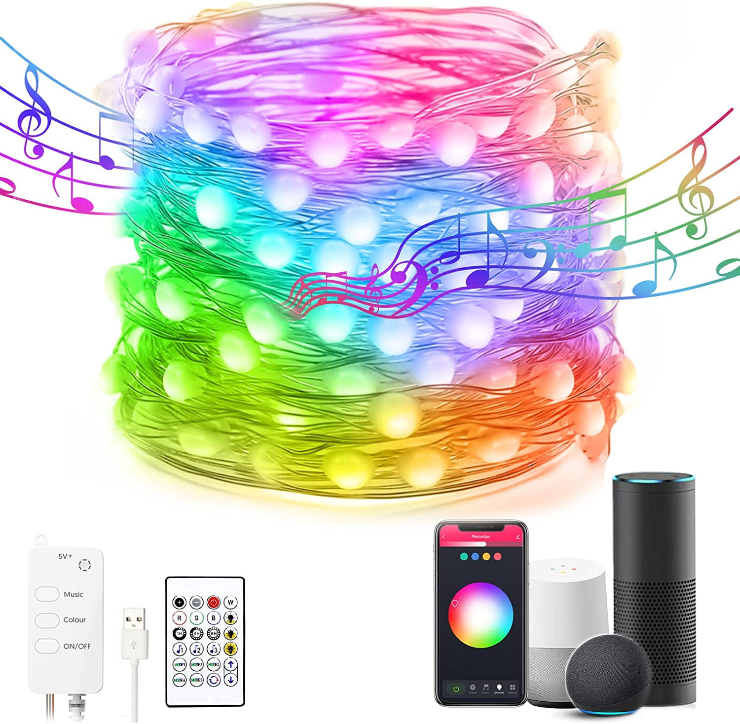 Christmas lights that 2024 sync with music