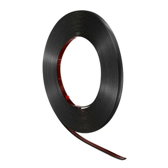 32.8ft x 0.39" Wall Trim Peel and Stick Molding Trim Frame Flexible Self Adhesive DIY Accent Strip for Wall, Ceiling, Floor, Cabinet, Tile, Edge, Borders, Mirror, Matte White