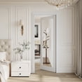 thumbnail image 1 of 32"×96" Interior Slab Door Full-Mirror Solid Core White Primed Standard Door For Bedroom & Living Room, 1 of 8