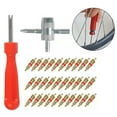 32× Car Motorcycle Tire Valve Stem Core Remover Screwdriver Repair Tool