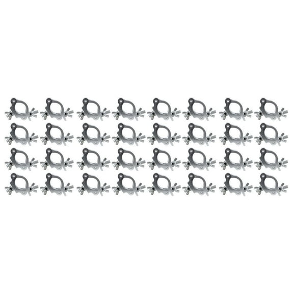 32) Chauvet DJ CLP-15N Narrow 360 Degree Lighting Clamp for 2" Truss Up To 330lb