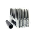thumbnail image 1 of 32 Chevy GMC Silverado Sierra 2500 3500 Chrome 14x1.5 Spiked 3/4" Lug Nuts + Key, 1 of 10