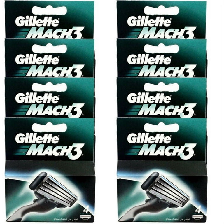 Gillette Mach 3 - Razor with 3 Refill Cartridges