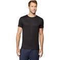 thumbnail image 1 of 32 DEGREEES Men's Cool Classic Crew T-Shirt , Anti-Odor , 4-Way Stretch , Moisture Wicking X-Large Black, 1 of 5