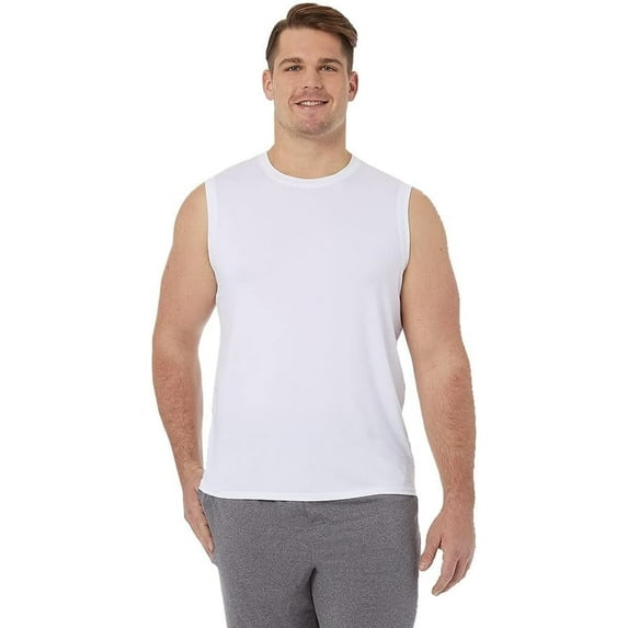 32 DEGREEES Men's Cool Classic Relaxed Tank | Anti-Odor | 4-Way Stretch | Moisture Wicking