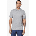 thumbnail image 1 of 32 DEGREES Cool Mens Classic Slim Fit Quick-Dry Active Golf Polo (Small, Aerial Grey Space Dye), 1 of 4