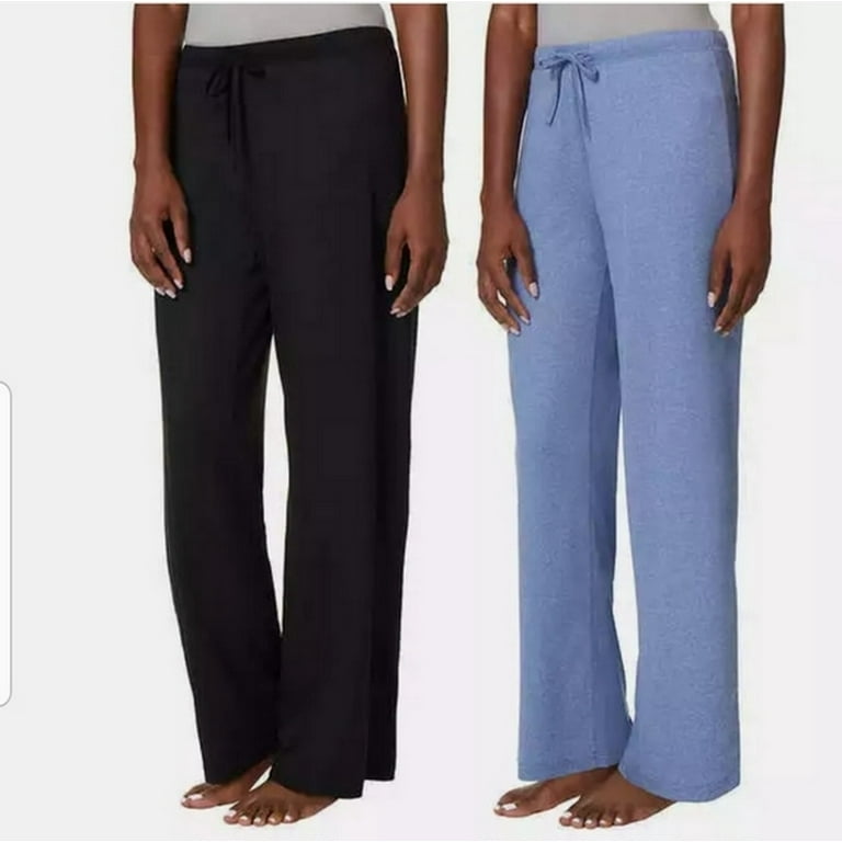 32 DEGREES Female Relaxed Fit Sleep Pants for Women 2 Pk