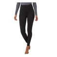 thumbnail image 1 of 32 DEGREES HEAT Womens Gray Stretch Heather High Waist Leggings M, 1 of 3