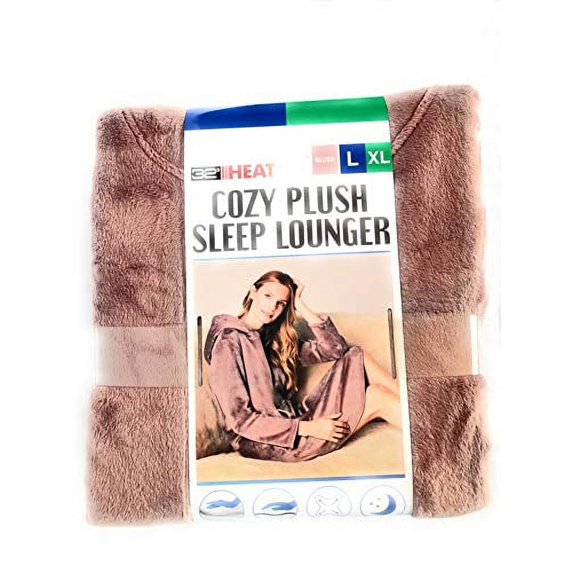 32 DEGREES Heat Cozy Plus Sleep Lounger L/XL Rose