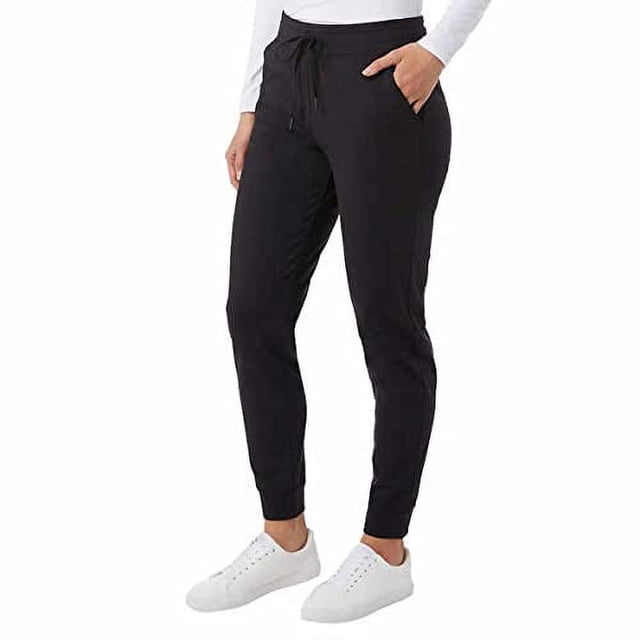 32 Degrees Heat Women's Midweight Tech Commuter Jogger Side Pockets Size, X- Lar