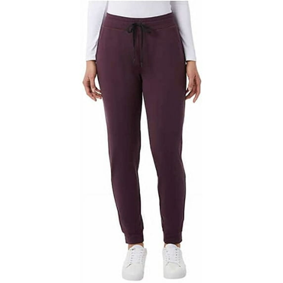 32 DEGREES Heat Women's Tech Fleece Jogger Pant Size: XS, Color: Boysenberry (Purple)