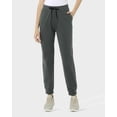 thumbnail image 1 of 32 DEGREES Heat Women's Tech Fleece Jogger Pant Size: XS, Color: Green Charcoal, 1 of 3